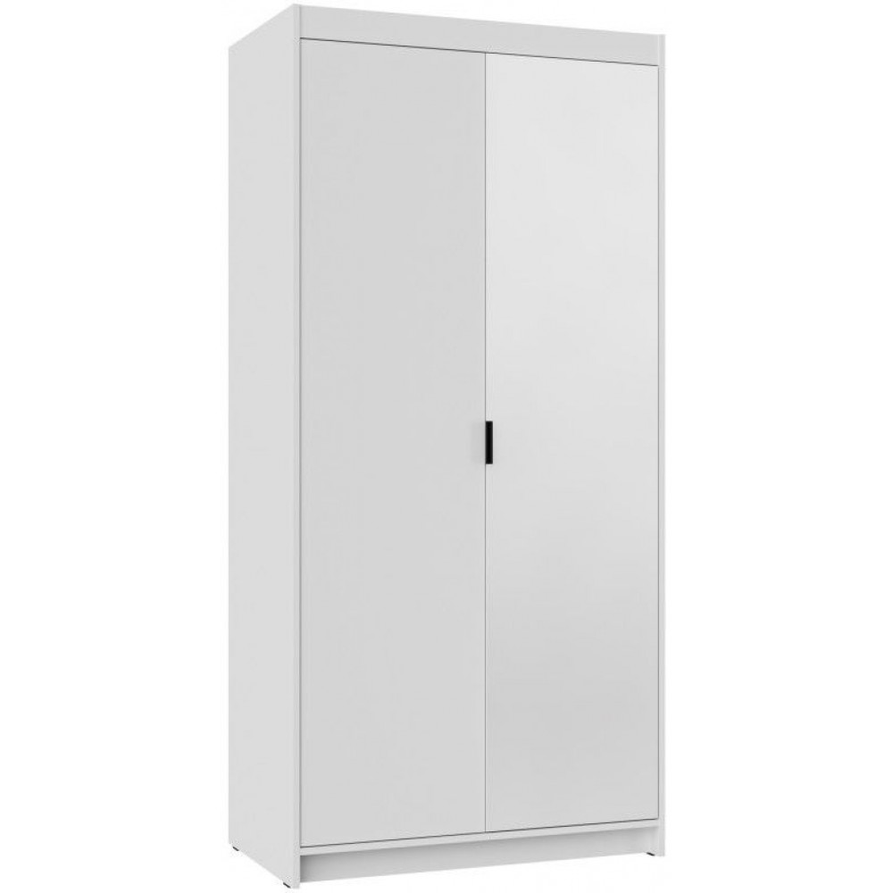 Ντουλάπα Ester 2D1L δίφυλλη-Leuko