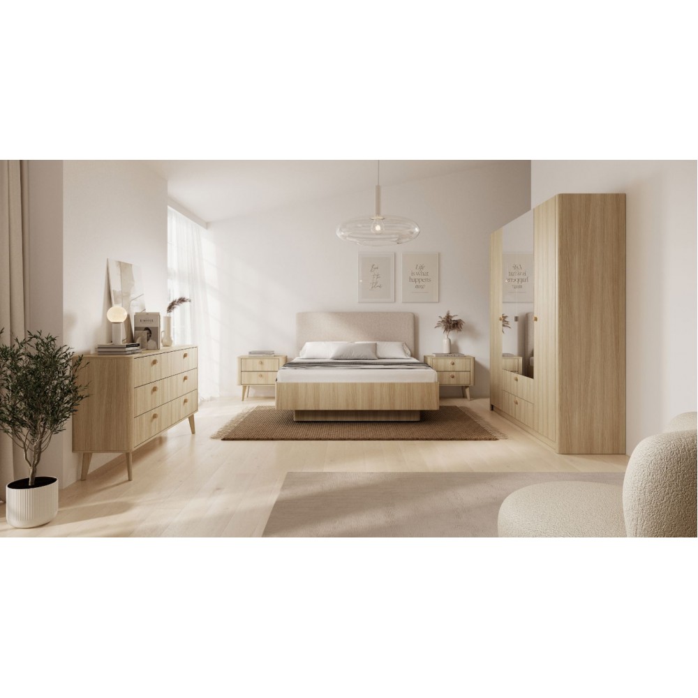 Ντουλάπα Sandra τετράφυλλη