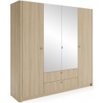 Ντουλάπα Sandra τετράφυλλη