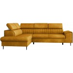 Γωνιακός καναπές Kadurin-Moustardi-Αριστερή