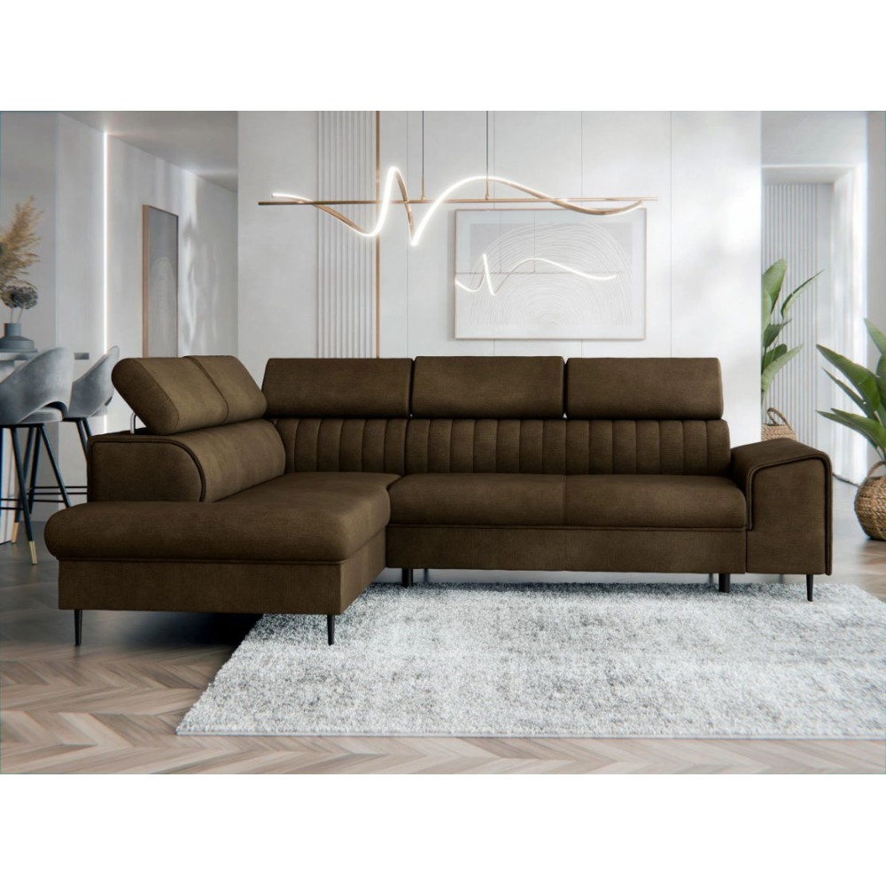 Γωνιακός καναπές Kadurin-Kafe Skouro-Αριστερή