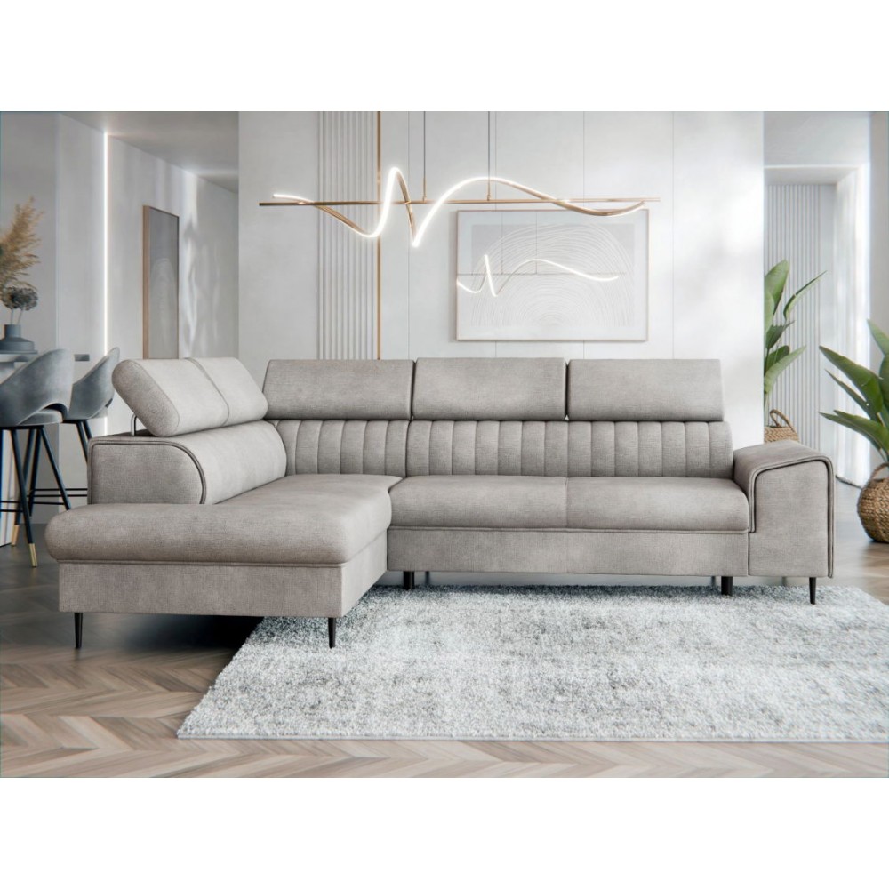 Γωνιακός καναπές Kadurin-Gkri Anoixto-Αριστερή