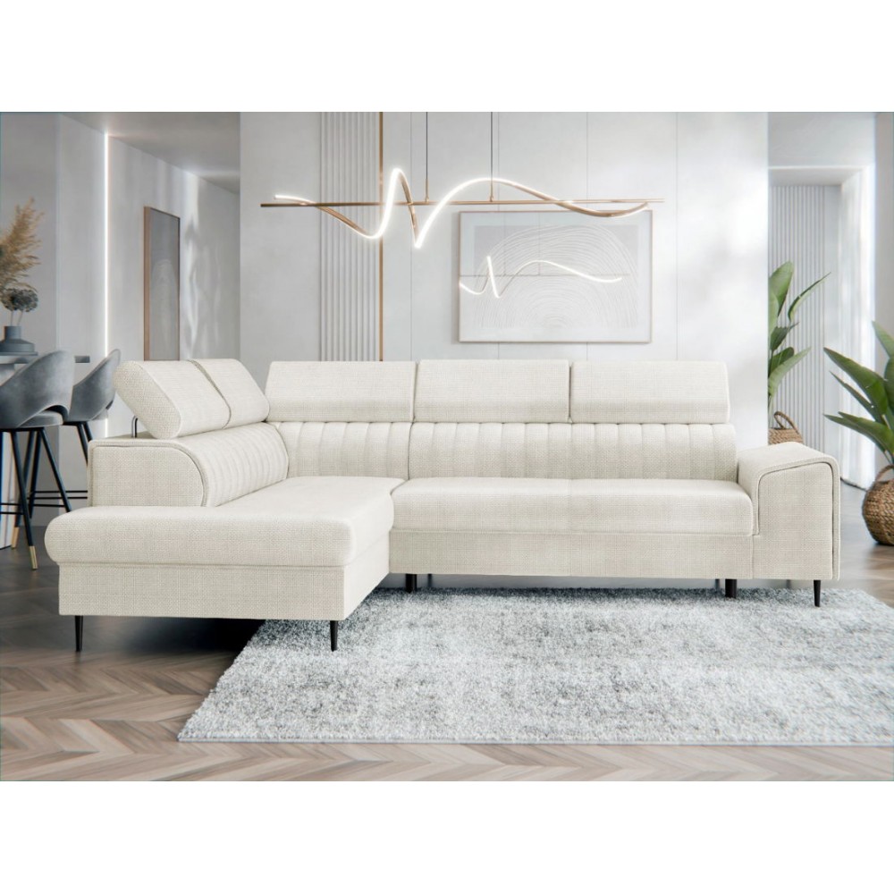 Γωνιακός καναπές Kadurin-Leuko-Αριστερή