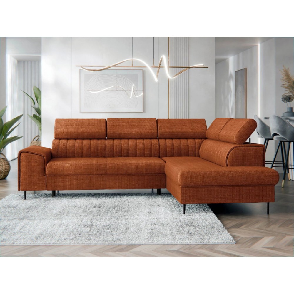 Γωνιακός καναπές Kadurin-Portokali-Δεξιά