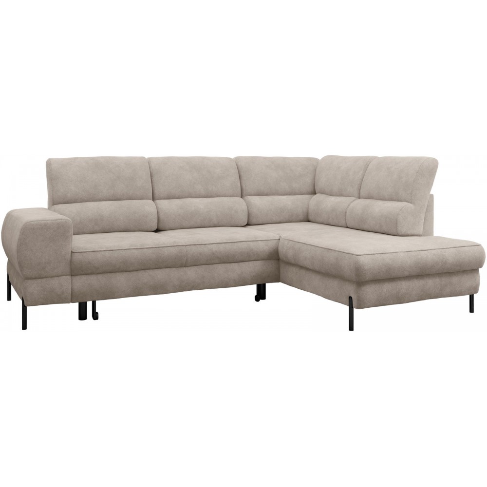 Γωνιακός καναπές Clinton-Cappuccino-Δεξιά