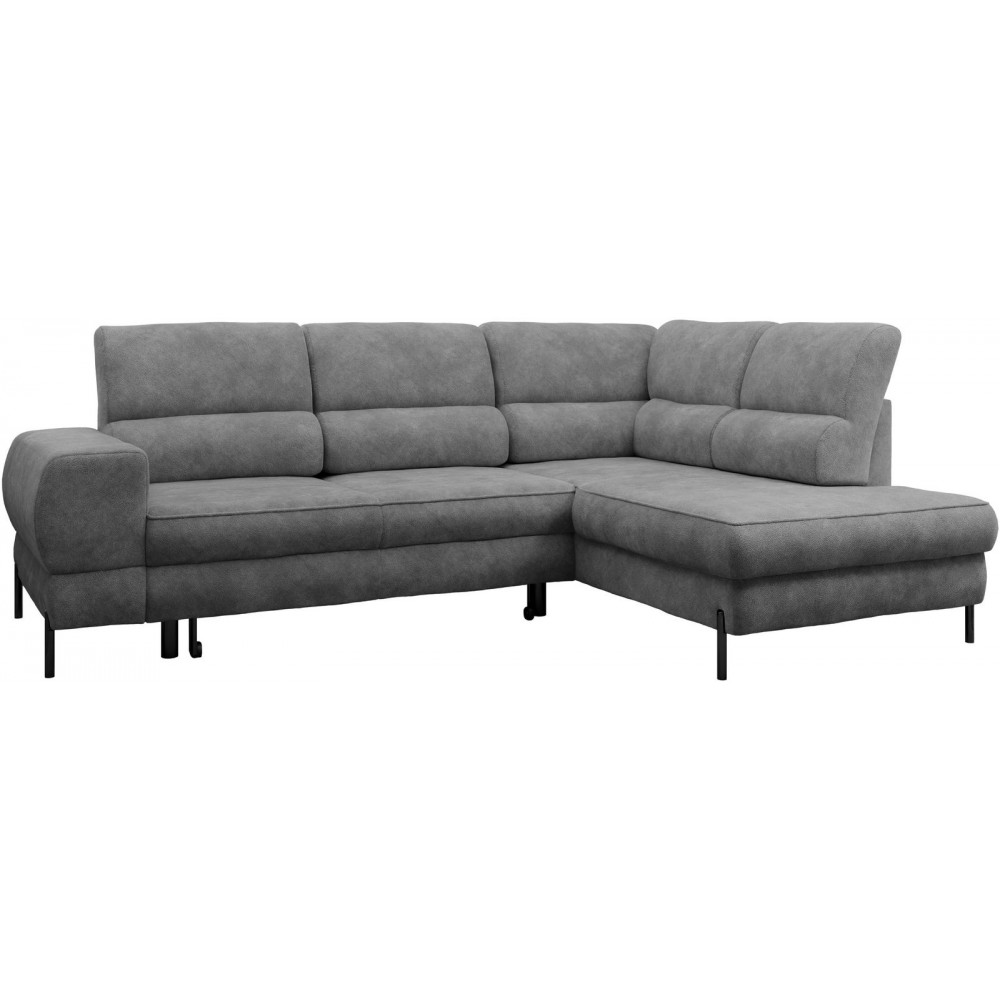 Γωνιακός καναπές Clinton-Gkri Skouro-Δεξιά