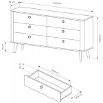 Συρταριέρα Sandra 6S