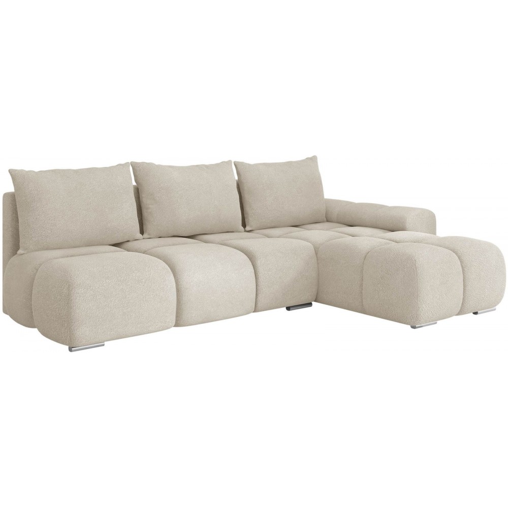 Γωνιακός καναπές Bestii-Ekrou-Δεξιά