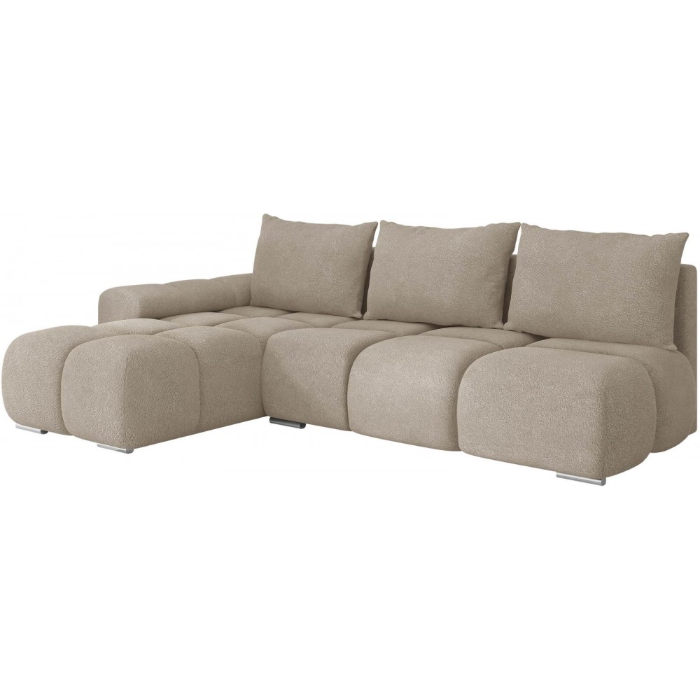 Γωνιακός καναπές Bestii-Cappuccino-Αριστερή