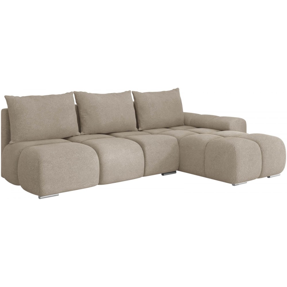 Γωνιακός καναπές Bestii-Cappuccino-Δεξιά