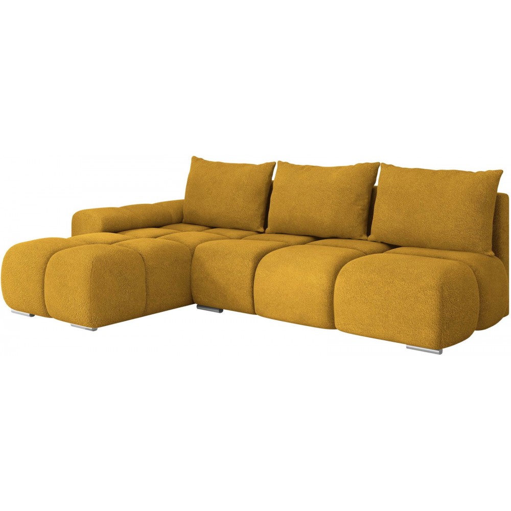 Γωνιακός καναπές Bestii-Moustardi-Αριστερή