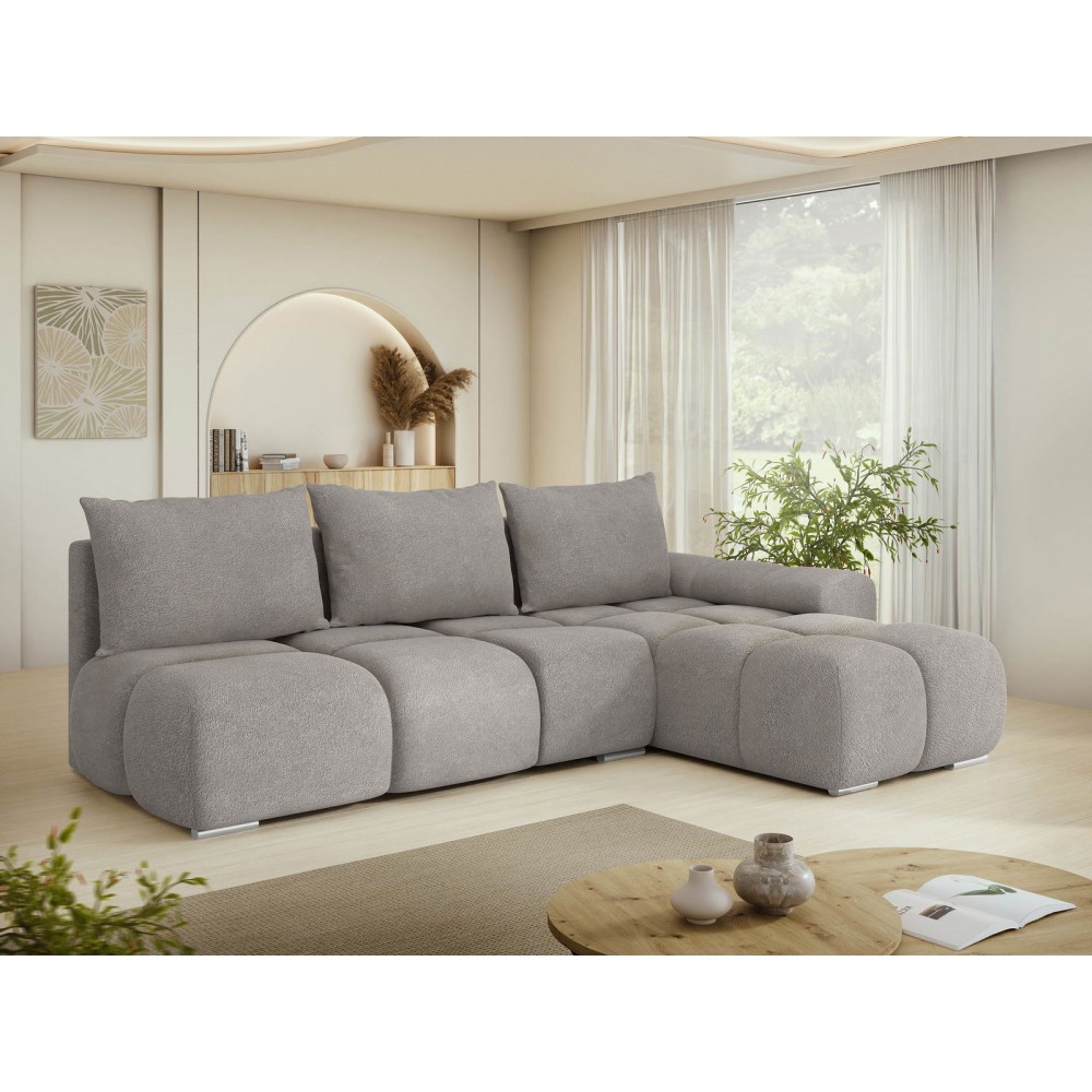 Γωνιακός καναπές Bestii-Gkri-Δεξιά