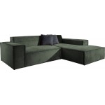 Γωνιακός καναπές Fubu-Prasino Skouro-Δεξιά 250x188x55