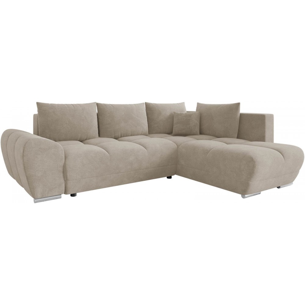 Γωνιακός καναπές Forrest-Cappuccino-Δεξιά