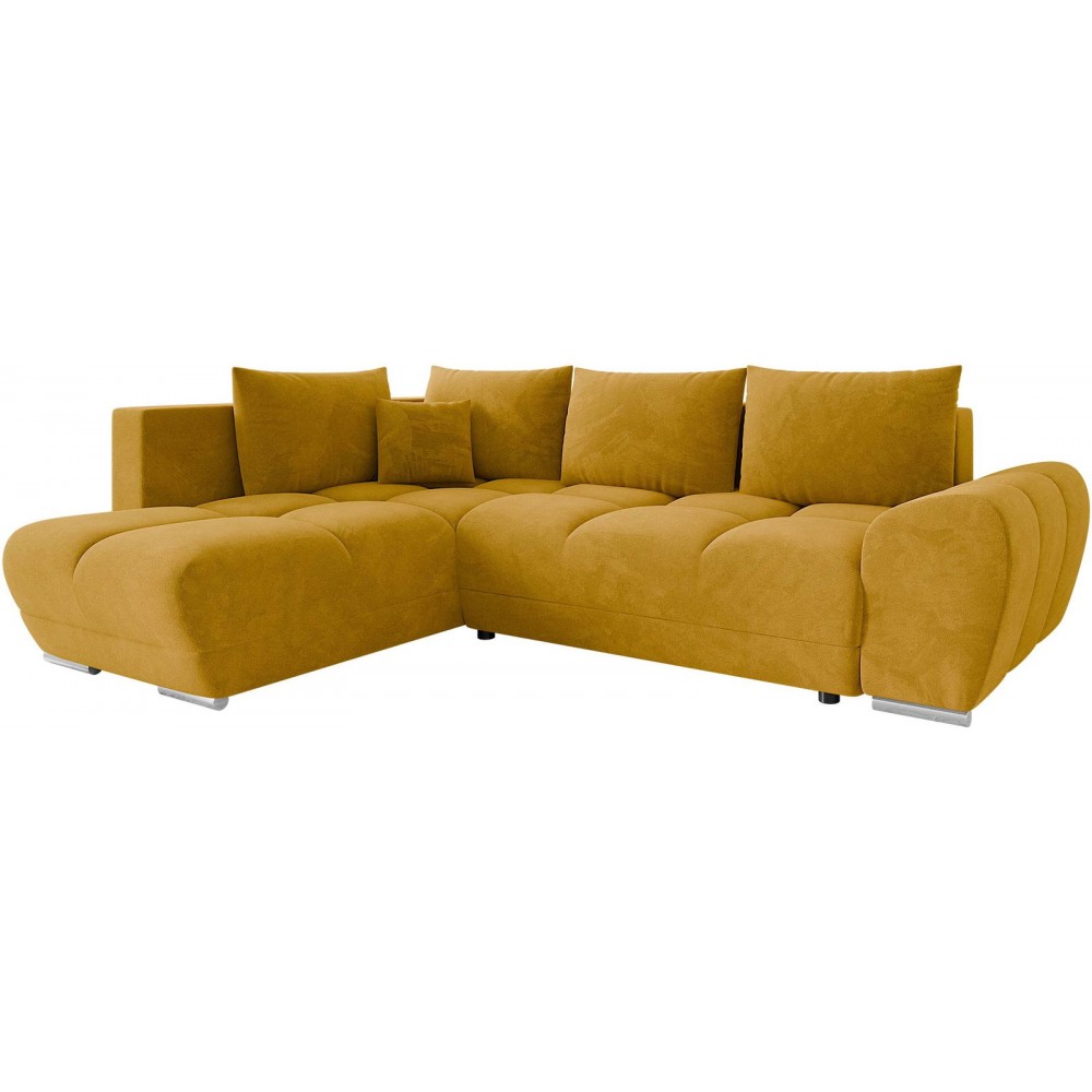 Γωνιακός καναπές Forrest-Moustardi-Αριστερή