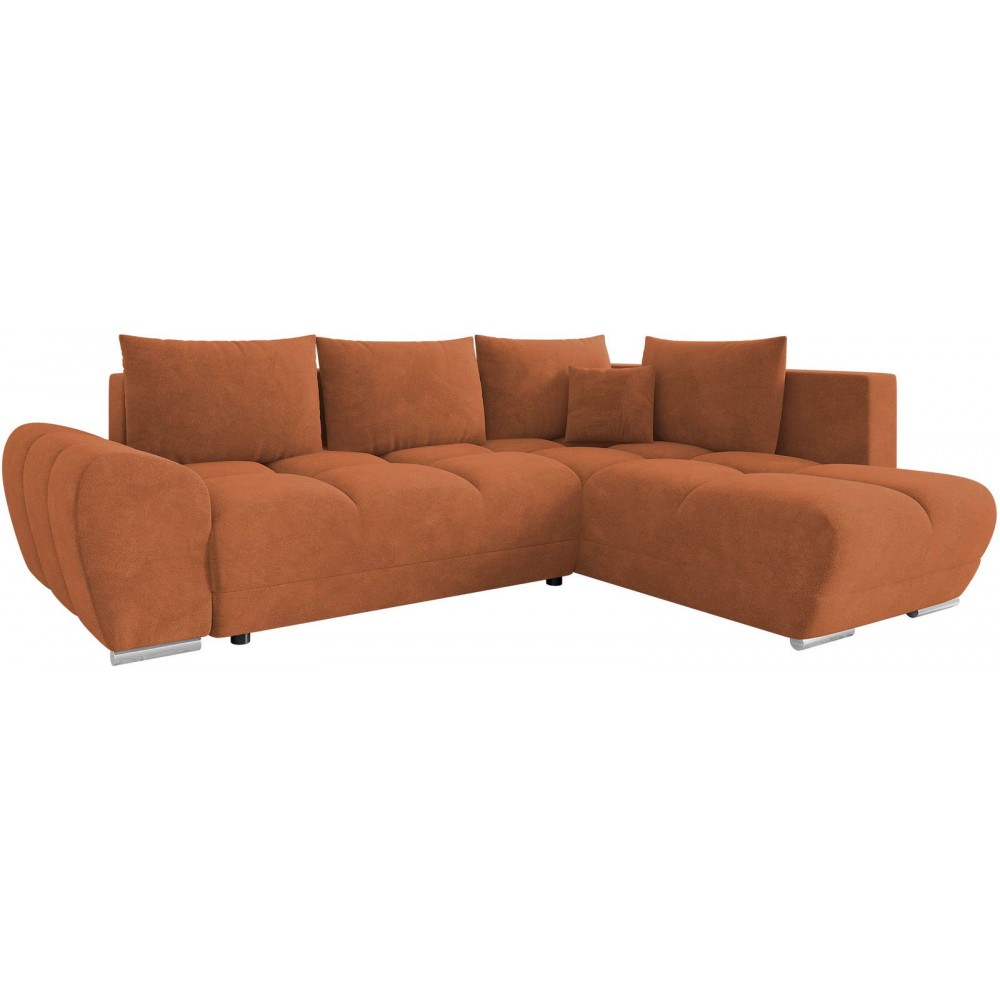 Γωνιακός καναπές Forrest-Portokali-Δεξιά