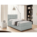 Επενδυμένο κρεβάτι Lind-Gkri-120 x 200