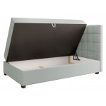 Επενδυμένο κρεβάτι Lind-Gkri-120 x 200