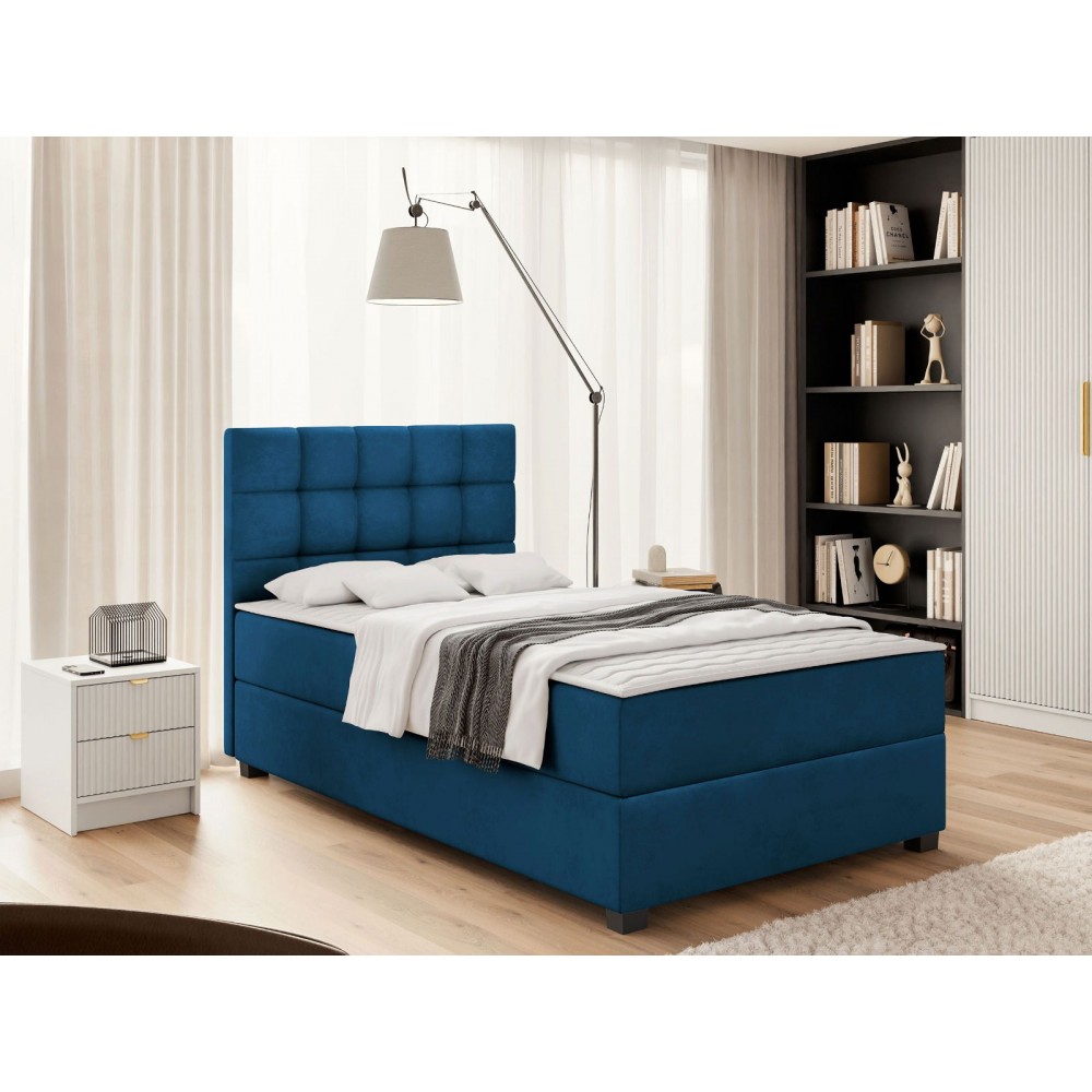 Επενδυμένο κρεβάτι Lind-Mple-90 x 200