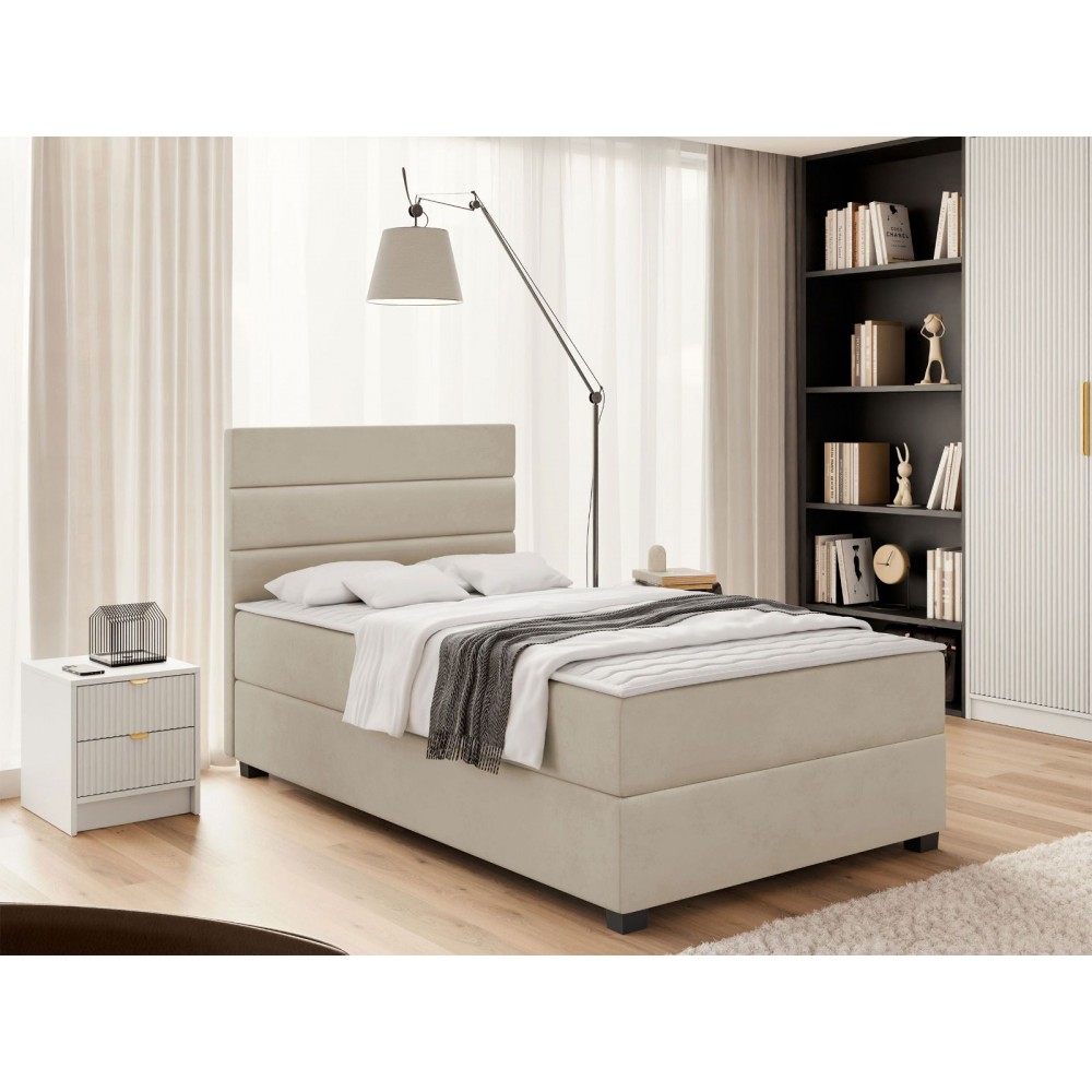 Επενδυμένο κρεβάτι Elen-Mpez-90 x 200