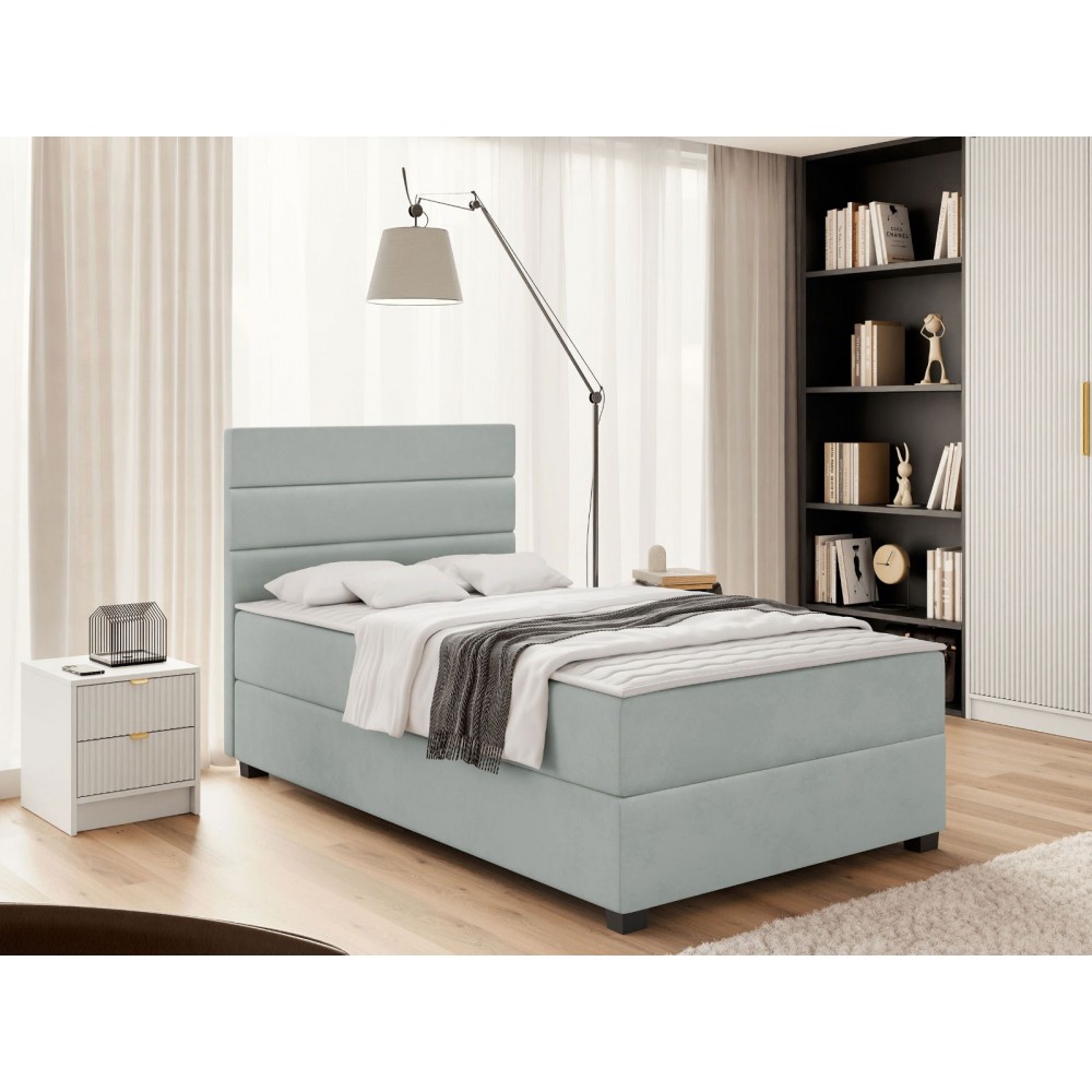 Επενδυμένο κρεβάτι Elen-Gkri-90 x 200