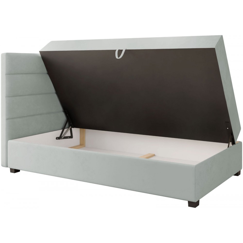 Επενδυμένο κρεβάτι Elen-Gkri-90 x 200