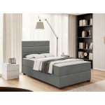 Επενδυμένο κρεβάτι Elen-Gkri Skouro-120 x 200