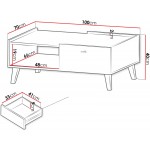 Τραπεζάκι σαλονιού Vurkizo 1SZ