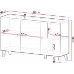 Μπουφές Vurkizo 150 3D