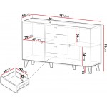 Μπουφές Vurkizo 150 2D4SZ