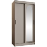 Ντουλάπα Selfie 100 συρόμενη-Cashmere-Μήκος: 100 εκ.