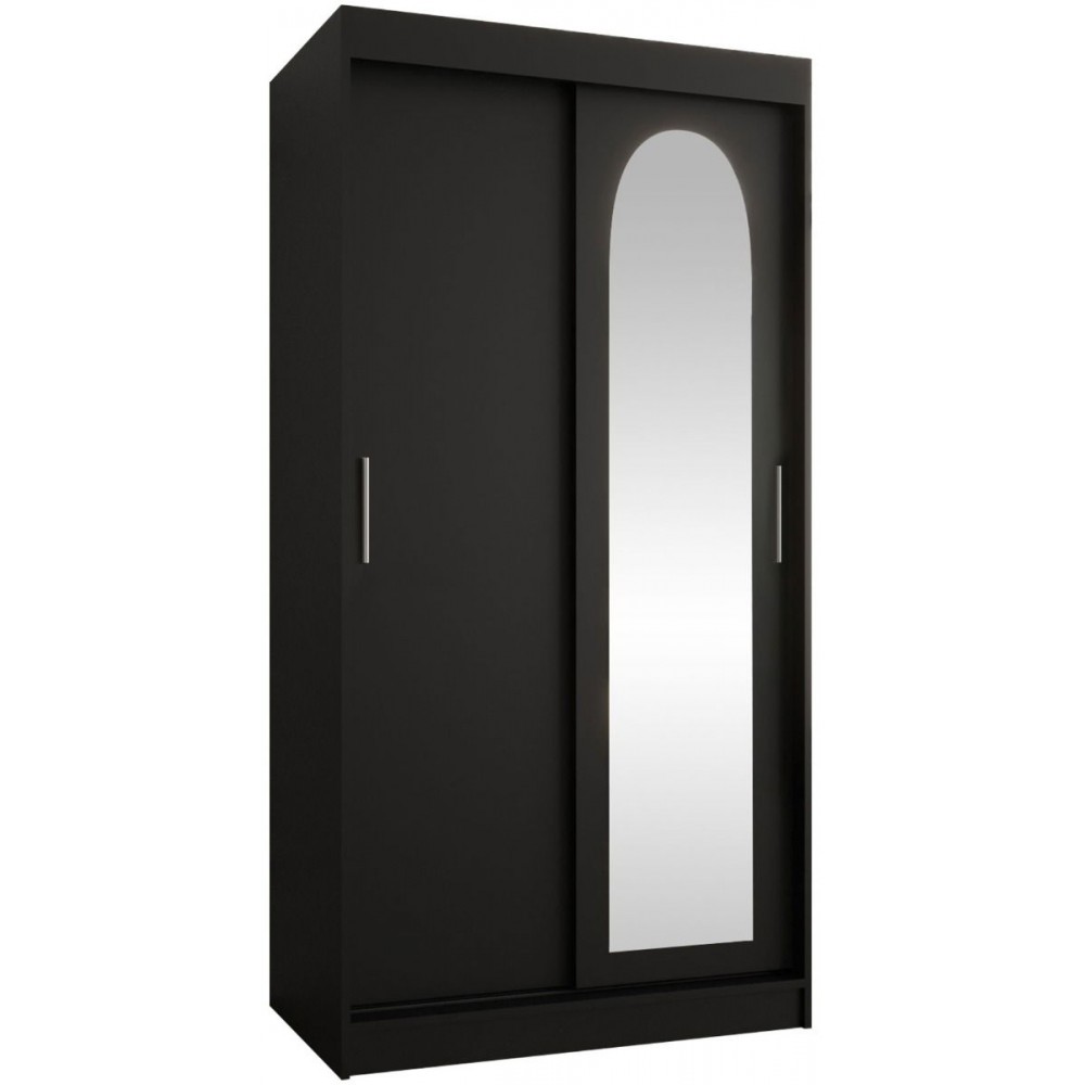 Ντουλάπα Selfie 100 συρόμενη-Mauro-Μήκος: 100 εκ.