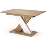 Τραπέζι Elto επεκτεινόμενο-Fusiko anoixto-Leuko 85x76