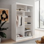 Ντουλάπα Lissa 120 συρόμενη-Leuko 120x58x200