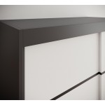 Ντουλάπα Lissa 120 συρόμενη-Mauro-Leuko 120x58x200