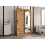 Ντουλάπα Selfie 120 συρόμενη-Artisan-Μήκος: 120 εκ.