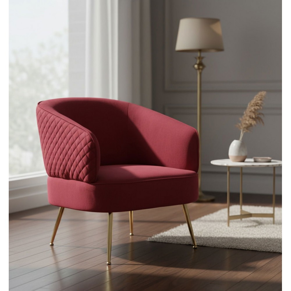 Πολυθρόνα Vyragosa-Kokkino