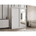 Ντουλάπα Selfie 150 συρόμενη-Leuko