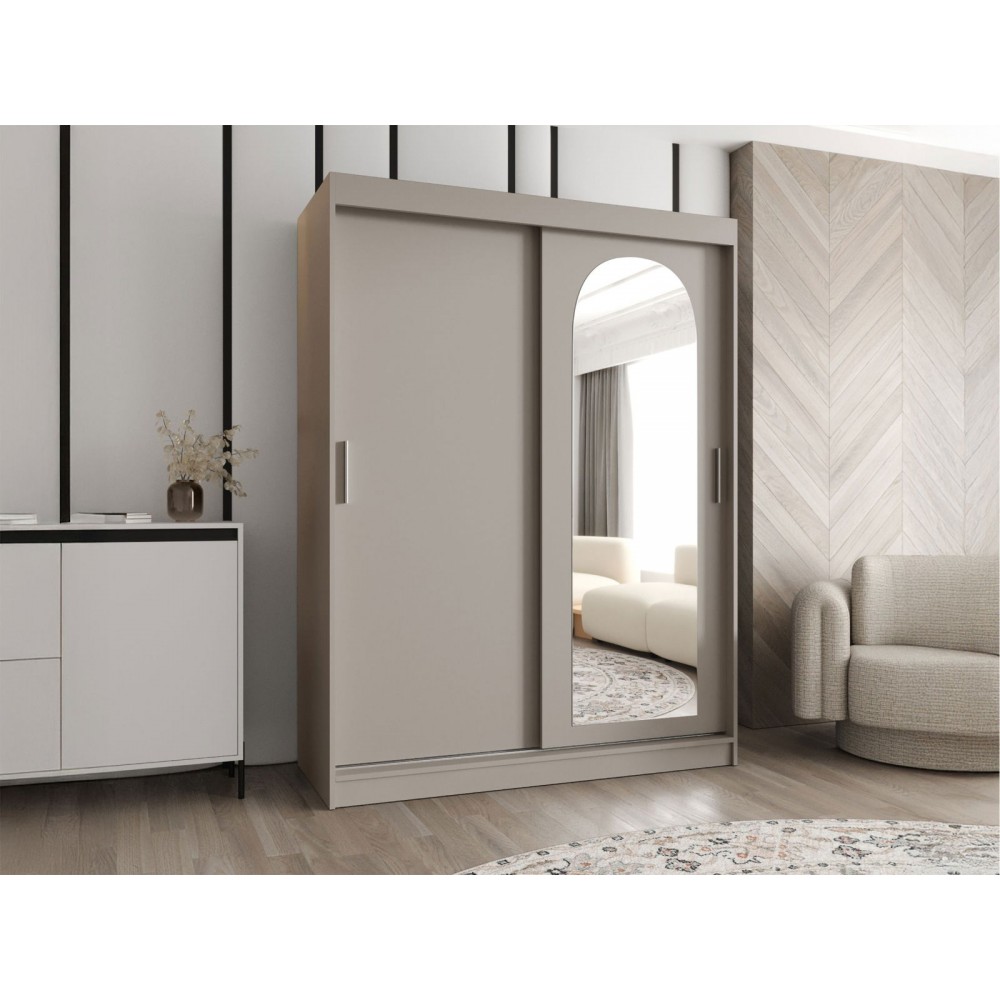 Ντουλάπα Selfie 150 συρόμενη-Cashmere