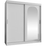 Ντουλάπα Selfie 180 συρόμενη-Leuko