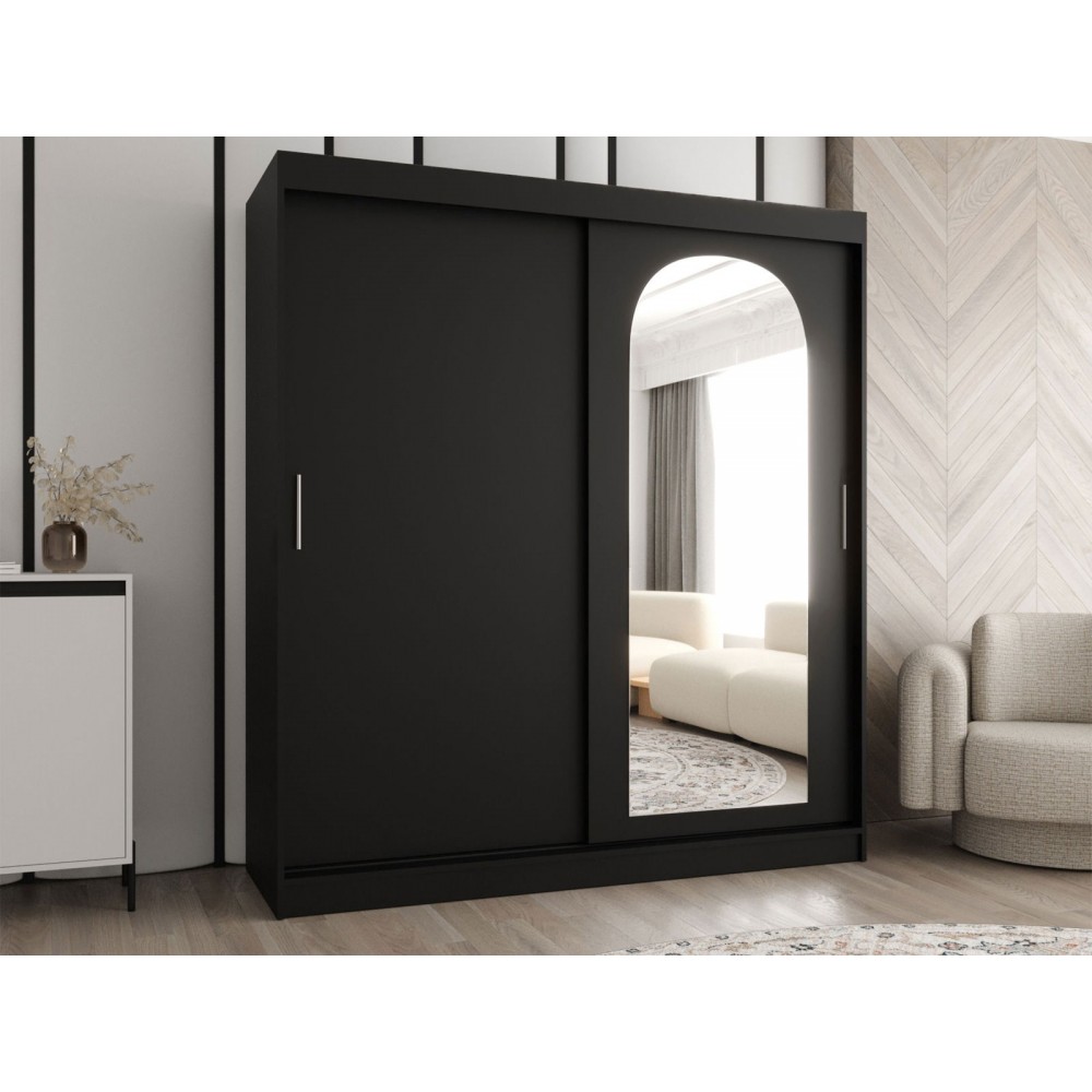 Ντουλάπα Selfie 180 συρόμενη-Mauro