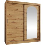 Ντουλάπα Selfie 180 συρόμενη-Artisan