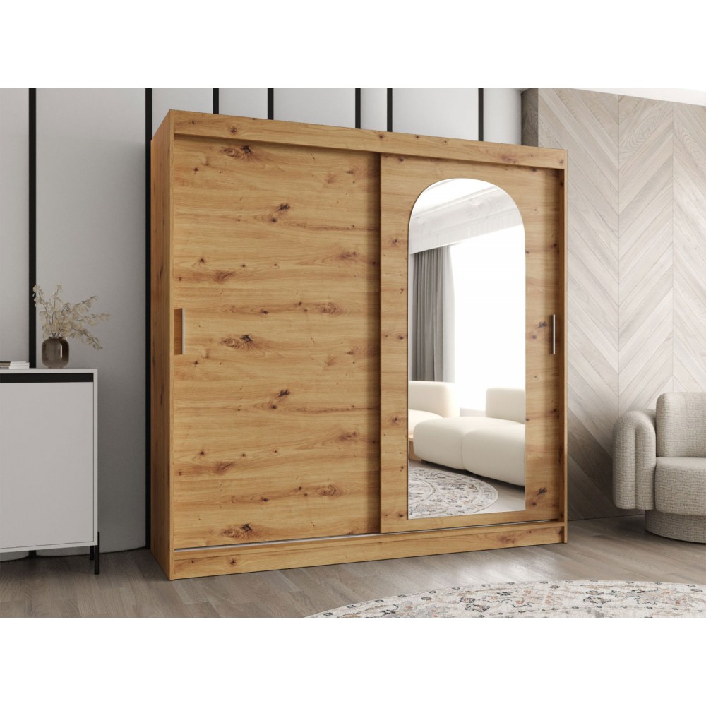 Ντουλάπα Selfie 200 συρόμενη-Artisan