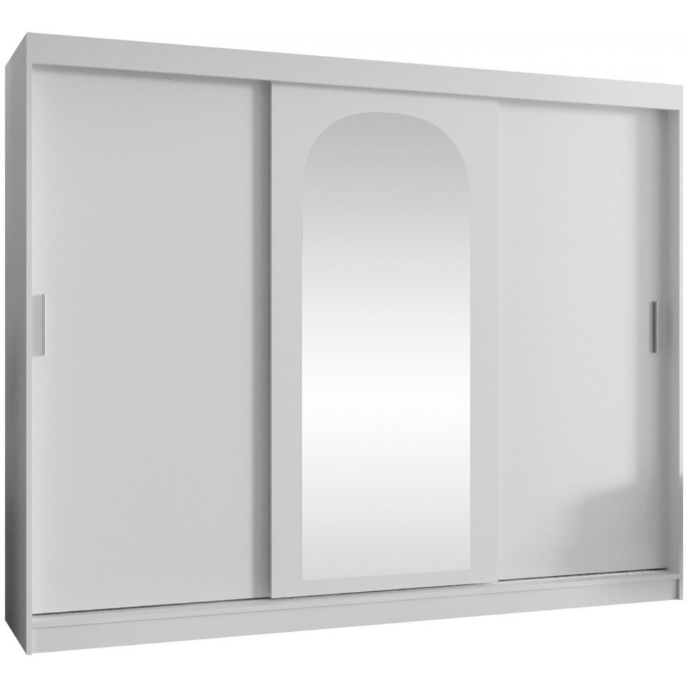 Ντουλάπα Selfie 250 συρόμενη-Leuko