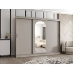 Ντουλάπα Selfie 250 συρόμενη-Cashmere