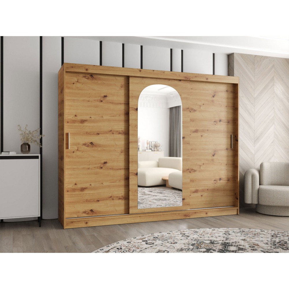 Ντουλάπα Selfie 250 συρόμενη-Artisan