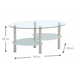 Τραπεζάκι σαλονιού Undasta