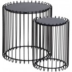 Τραπεζάκια σαλονιού Temporal Lite-Mauro