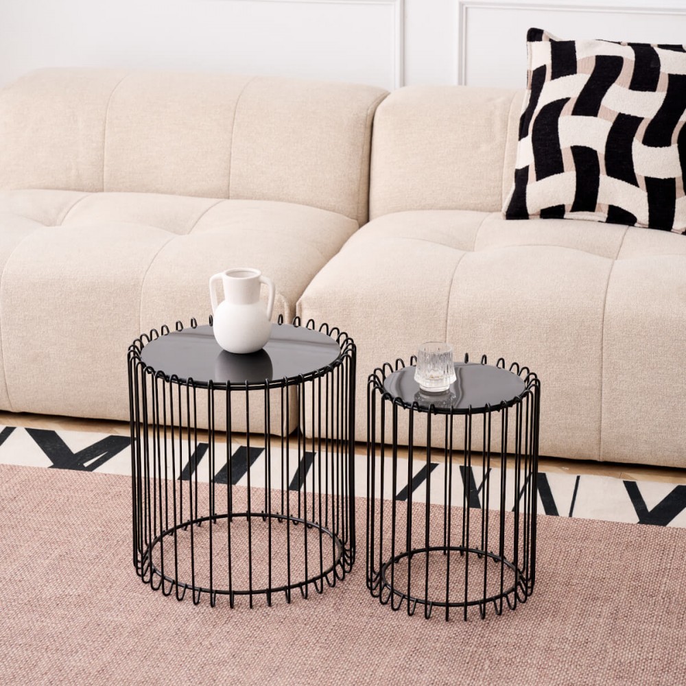 Τραπεζάκια σαλονιού Temporal Lite-Mauro