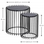 Τραπεζάκια σαλονιού Temporal Lite-Mauro